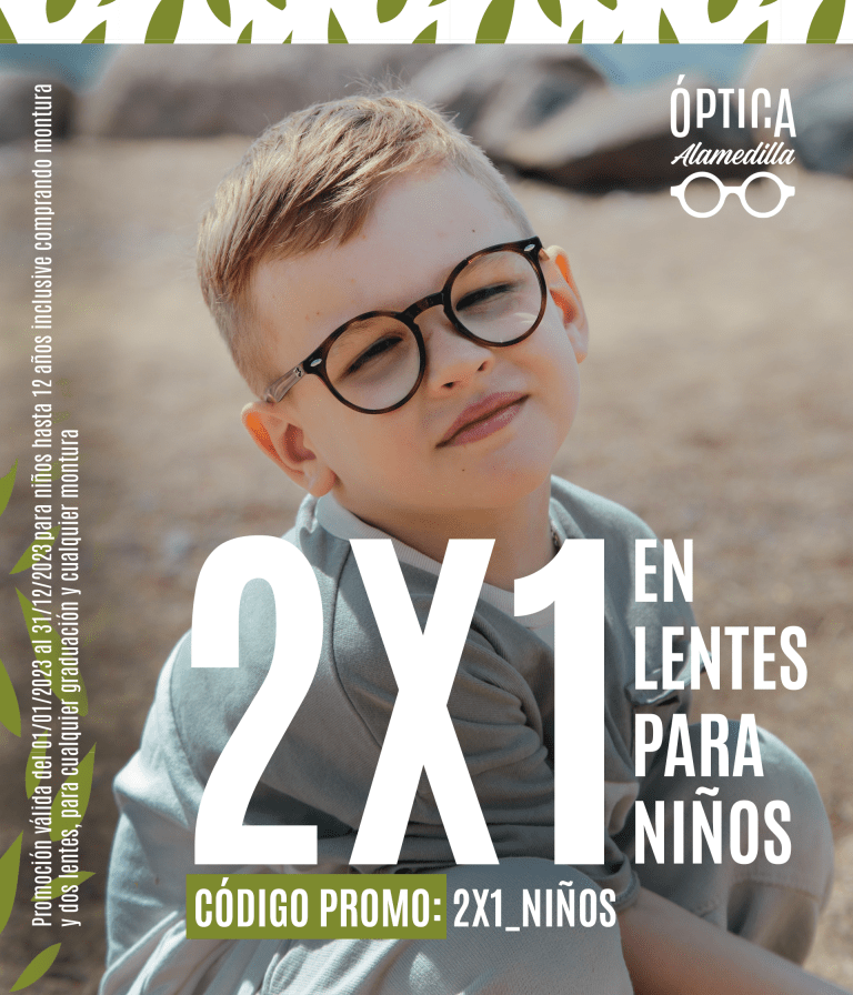 óptica de confianza en Salamanca / Promoción Lentes 2x1 para niños ÓPTICA ALAMEDILLA