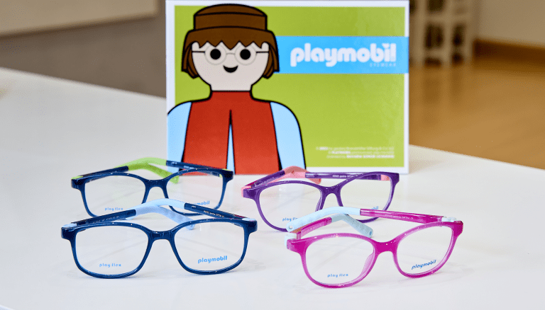 Gafas de colores y con montura semi-flexible de playmobil